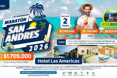 Maratón San Andrés 2026 – 4 Días / 3 Noches